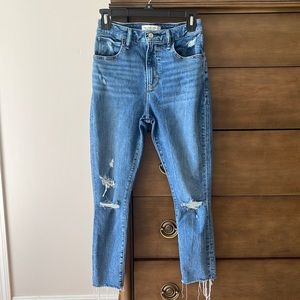 Super Skinny Ankle High Rise Short Curve Love